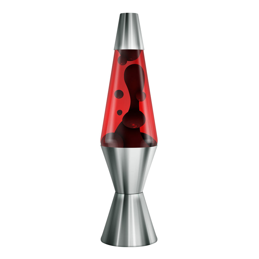 14.5″ LAVA LAMP CHROME PLATED CRIMSON G6