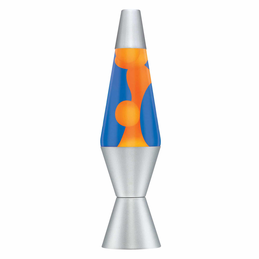 14.5” LAVA LAMP – ORANGE/BLUE/SILVER H2