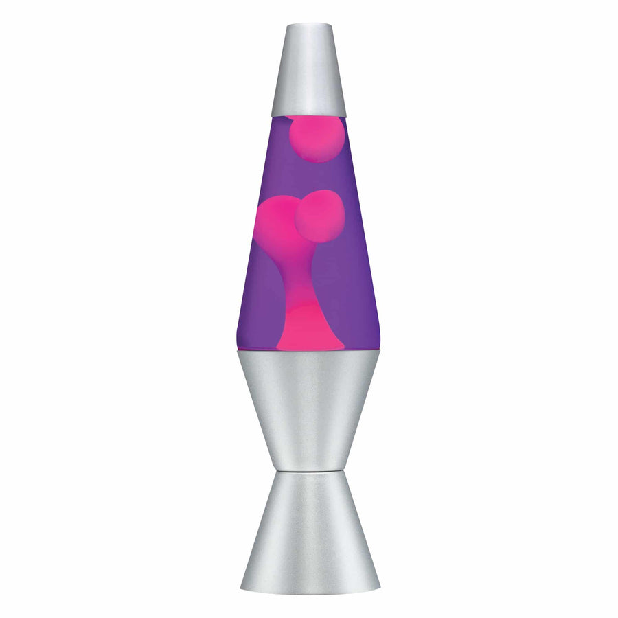 14.5” LAVA LAMP – PINK/PURPLE/SILVER V2