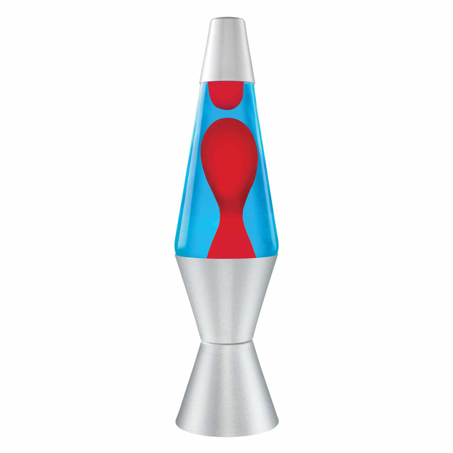 14.5″ LAVA LAMP – RED/BLUE/SILVER U8