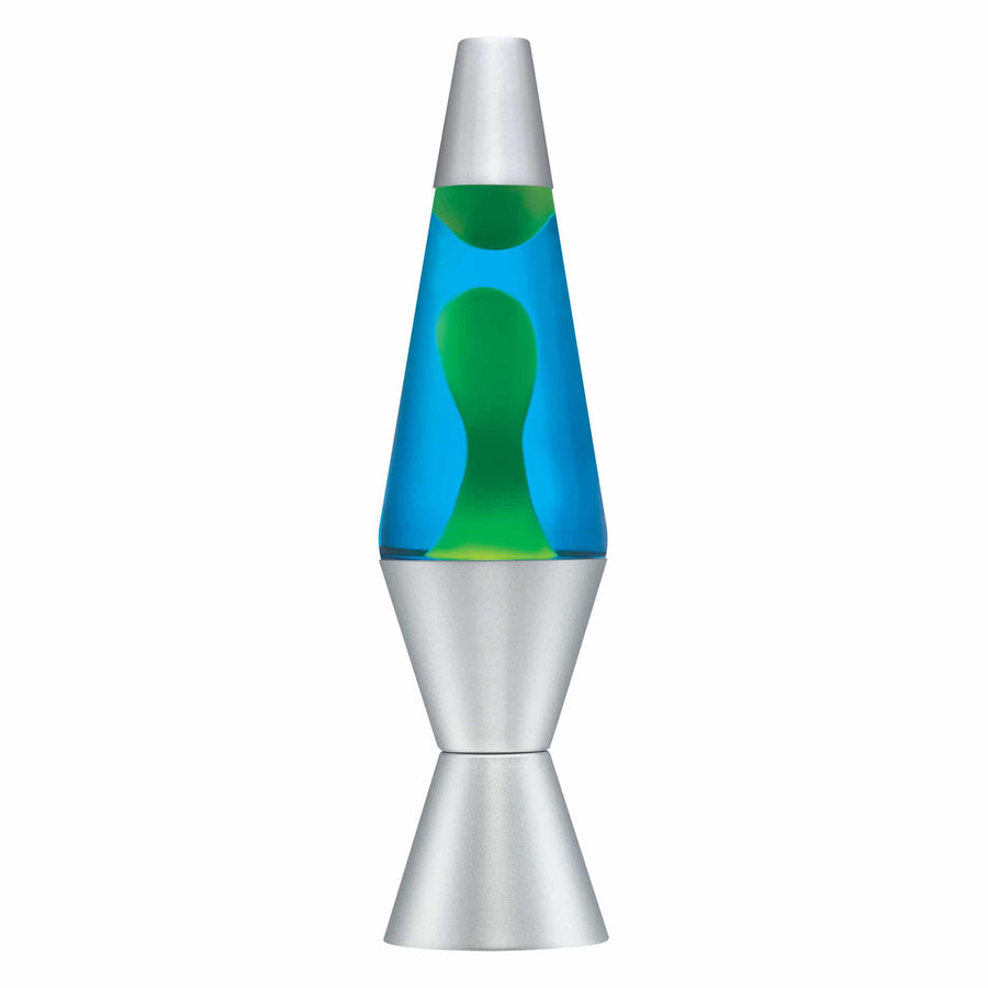 14.5” LAVA LAMP – YELLOW/BLUE/SILVER V6